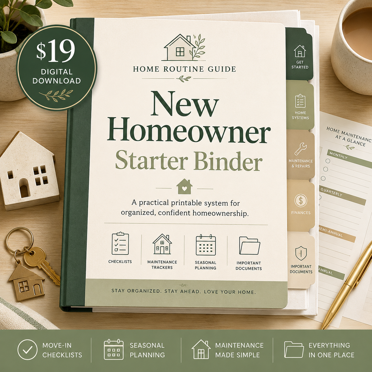 New Homeowner Starter Binder product cover